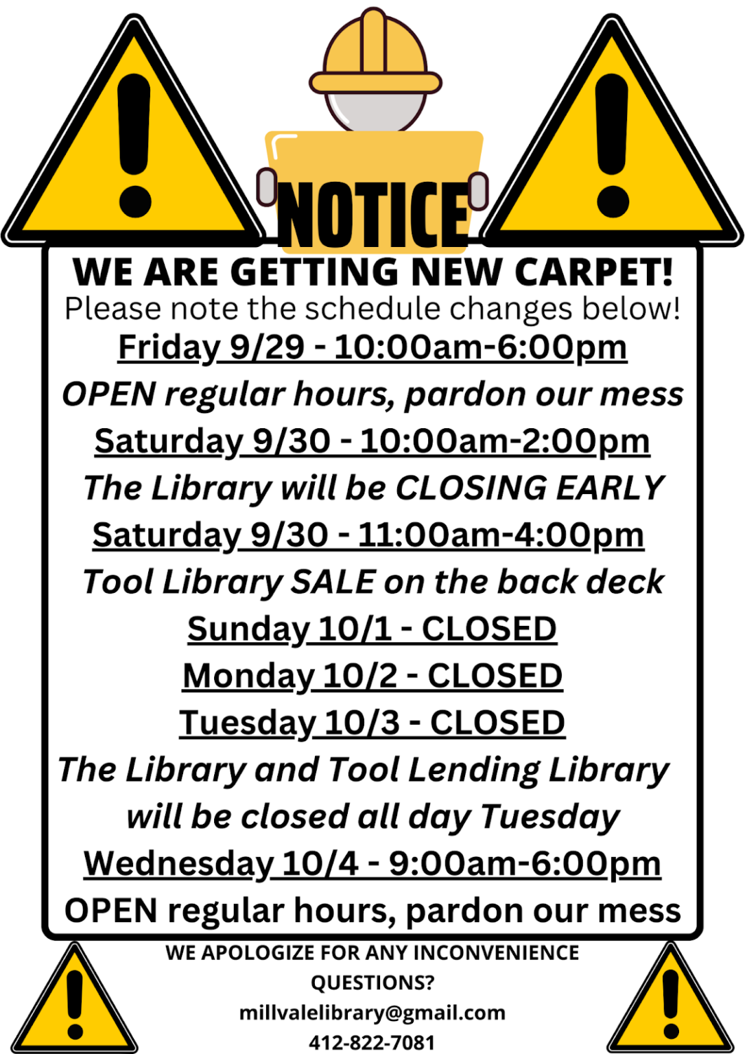 Carpet Hours