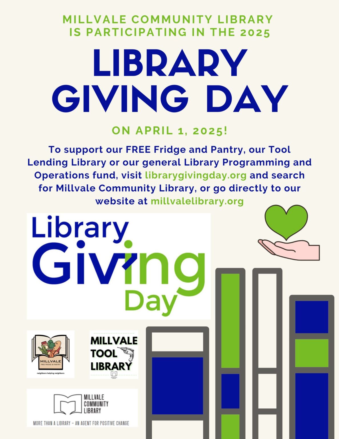 library giving