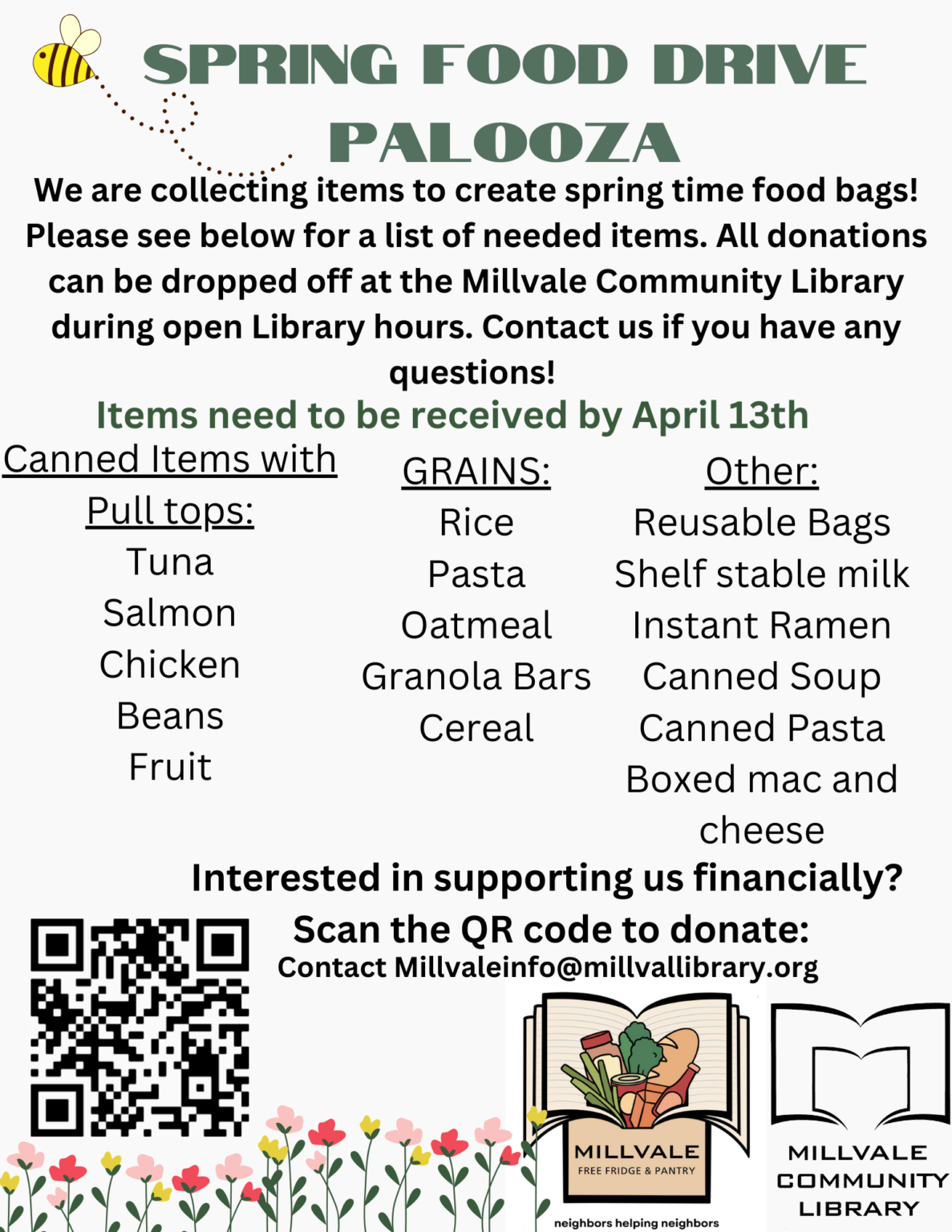 Spring Food Drive 2025