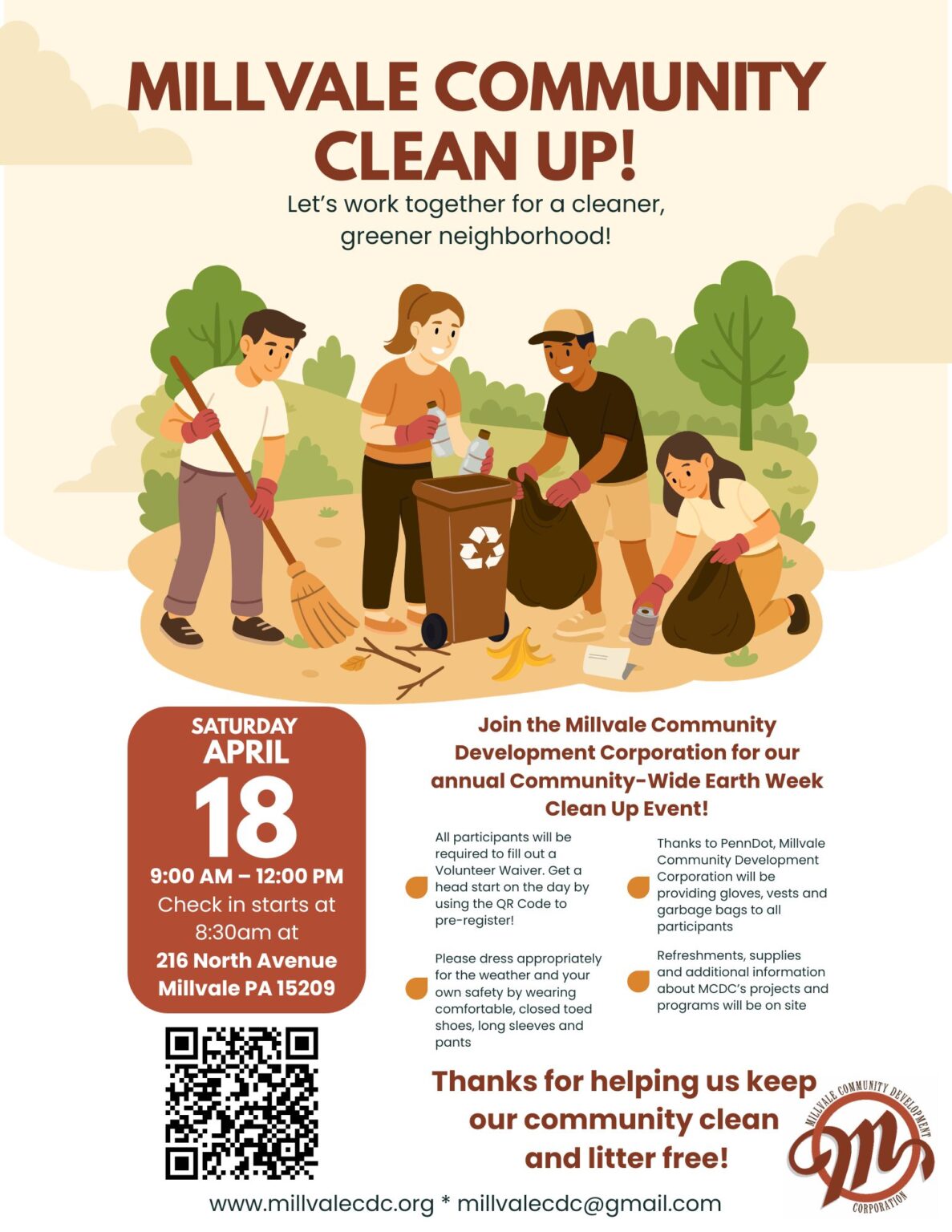 Millvale Community Clean Up!