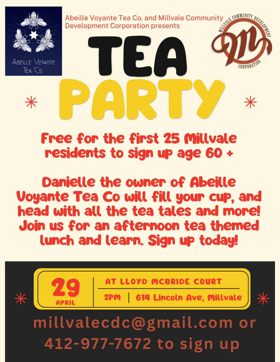 MCDC Tea party